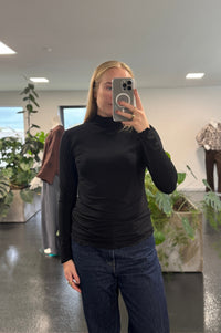 Jachio Bambu Polotröja - Svart