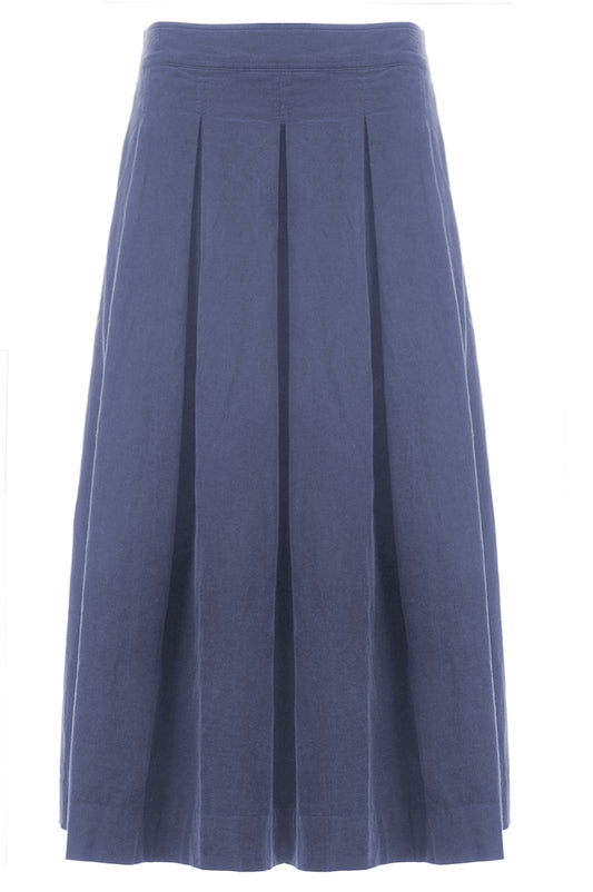 LUXZUZ // ONE TWO Jansine Skirt Skirt 531 Faded Denim