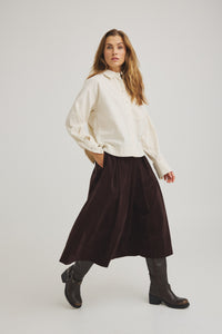 Jansine Skirt - Java Brown