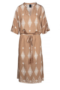 Jasmina Dress - Warm Taupe