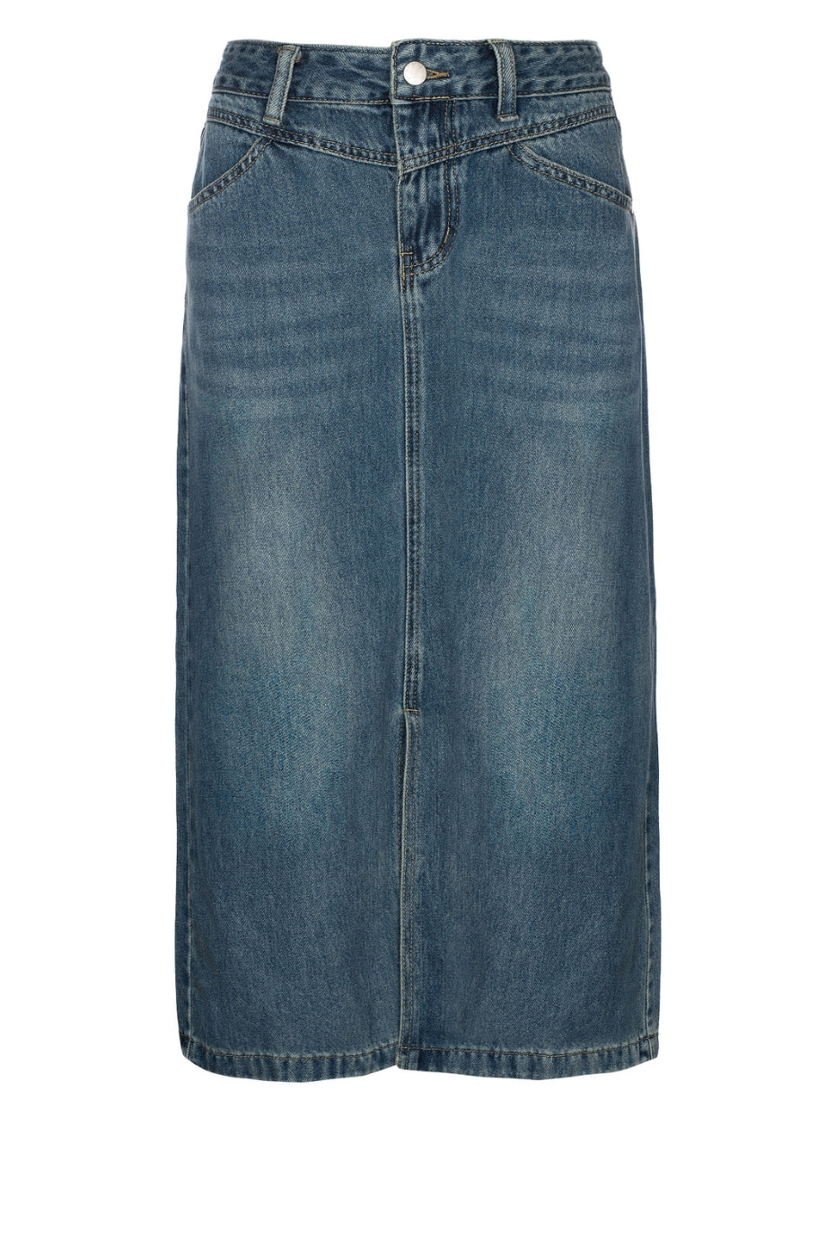 LUXZUZ // ONE TWO Jeansa Skirt Skirt 531 Faded Denim