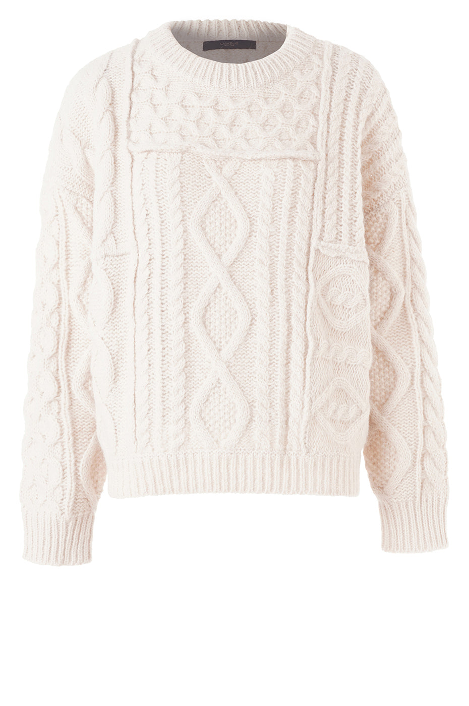 LUXZUZ // ONE TWO Jelona Knit Knit 740 Buttercream