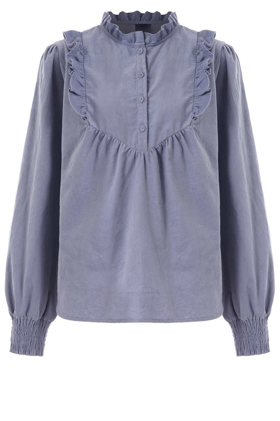 LUXZUZ // ONE TWO Josefia Blouse Blouse 531 Faded Denim