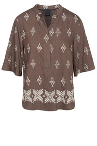 Josiana Blouse - Chocolate Chip