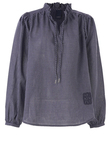 LUXZUZ // ONE TWO Josine Blouse Blouse 577 Night Blue