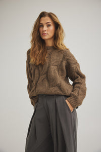 Jostina Knit - Rostad Kokosnöt