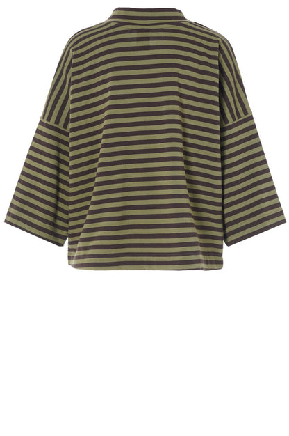 LUXZUZ // ONE TWO Julia T-Shirt T-Shirt 627 Loden Green