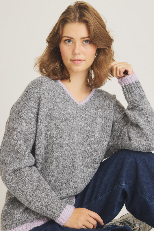LUXZUZ // ONE TWO Kianna Knit Knit 995 Meteorite