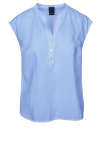 Kikantia Topp - Chambray Blå