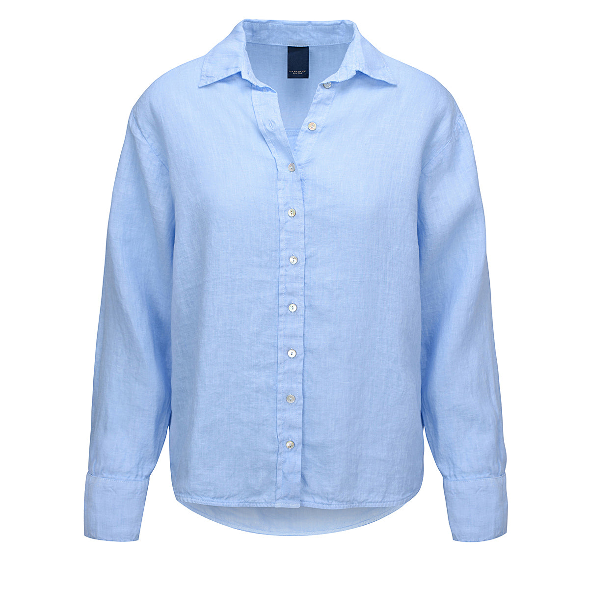 LUXZUZ // ONE TWO Kitt Shirt Shirt 510 Chambray Blue