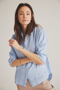 Kitt Skjorta - Chambray Blå
