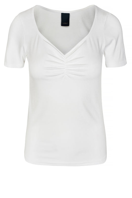 LUXZUZ // ONE TWO Klaudine T-shirt T-Shirt 901 White