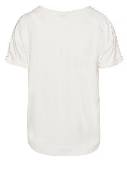 LUXZUZ // ONE TWO Love Yourself T-Shirt T-Shirt 737 Cream
