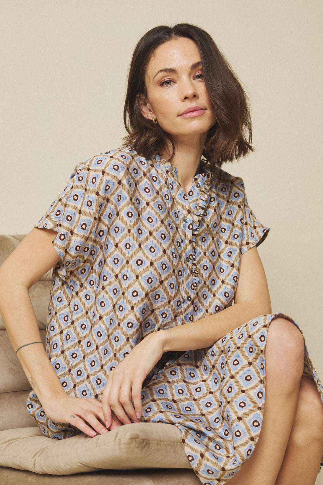 LUXZUZ // ONE TWO Maritoni Dress Dress 553 Granada Sky