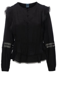 Marleen-blus - Svart