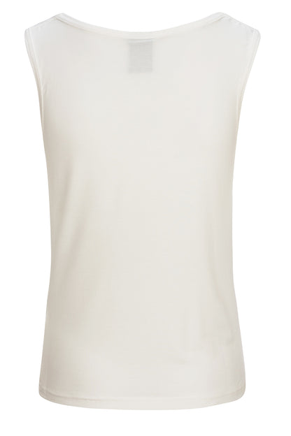 LUXZUZ // ONE TWO Pian Bamboo Top 737 Cream