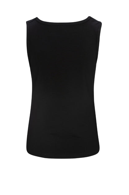 LUXZUZ // ONE TWO Pian Bamboo Top 999 Black