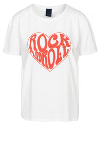 Rock & Roll T-shirt - Vit