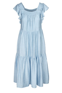 Rufusana Klänning - Chambray Blå