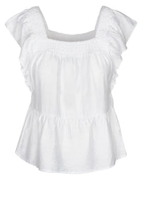 Rufusine Blus - Vit