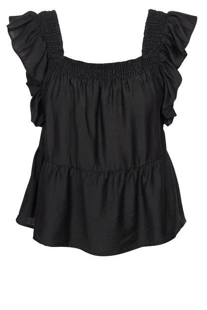 LUXZUZ // ONE TWO Rufusine Blouse Blouse 999 Black