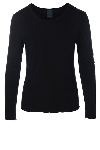 LUXZUZ // ONE TWO Sigba Bamboo T-shirt T-Shirt 999 Black