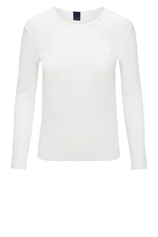 LUXZUZ // ONE TWO Sigborg Mesh T Shirt T-Shirt 737 Cream