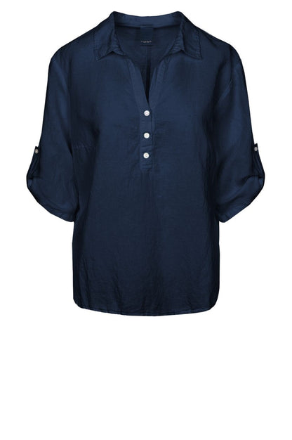 LUXZUZ // ONE TWO Siwaia Blouse Blouse 575 Navy Blue