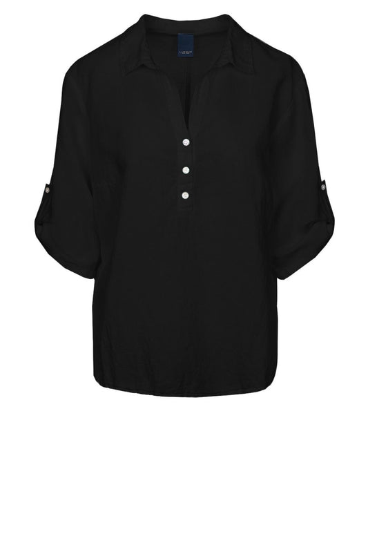 LUXZUZ // ONE TWO Siwaia Blouse Blouse 999 Black