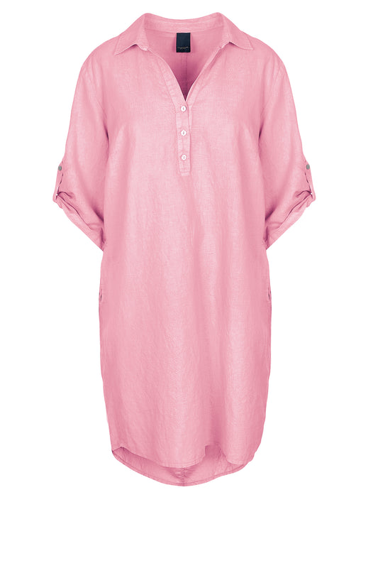 LUXZUZ // ONE TWO Siwinia Dress Dress 315 Candy Pink