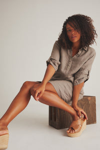 Siwinia Dress - Drift Wood