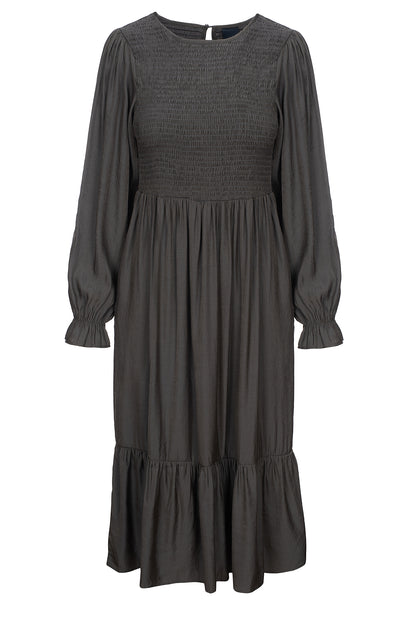 LUXZUZ // ONE TWO Smoki Dress Dress 822 Magnet