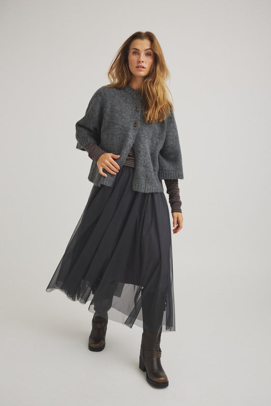 LUXZUZ // ONE TWO Tullia Skirt Skirt 835 India Ink